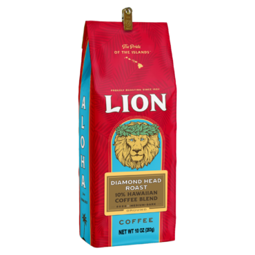 Diamond Head Roast 10% Hawaiian Blend Coffee - Lion Coffee