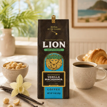 Decaf Vanilla Macadamia Nut Coffee - Lion Coffee