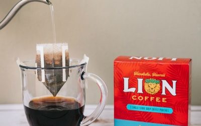 Press Release: Lion Coffee Introduces Hand-Poured Drip Coffee Pouches