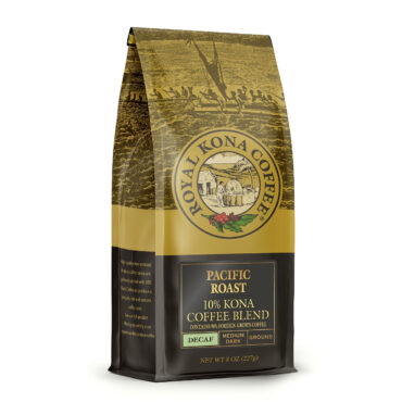 Decaf Pacific Roast 10 percent Kona Blend coffee