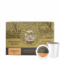 Royal Kona 10% Kona Mountain Roast Coffee Single Cups Box with pod in front