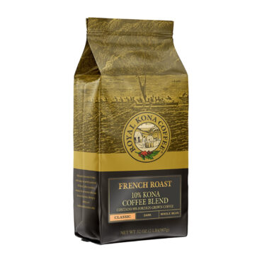 Royal Kona 10% Kona Coffee French Roast 2lb Bulk Coffee