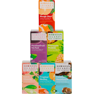 Tropical Flavored Tea Collection - Lion Coffee