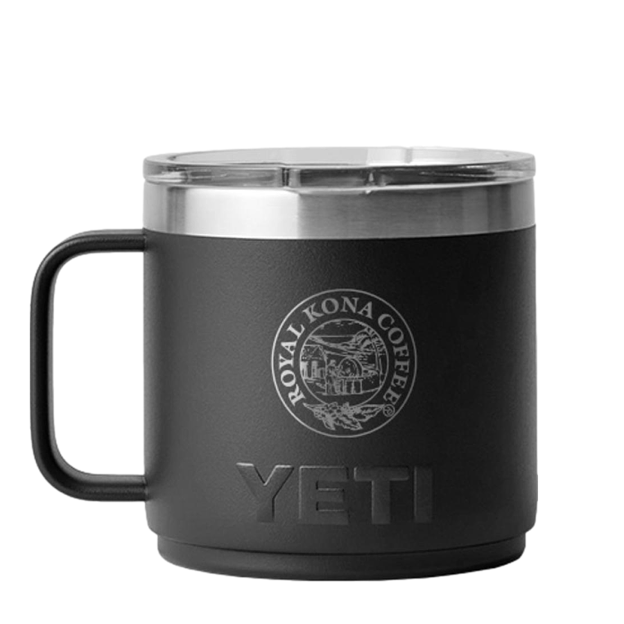 Royal Kona Coffee Mug 14oz With Lid - Lion Coffee