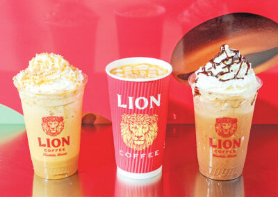 Lion Mobile Cafe drinks